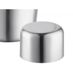 Acopa 12 oz. Stainless Steel 3-Piece Cobbler Cocktail Shaker