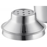 Acopa 12 oz. Stainless Steel 3-Piece Cobbler Cocktail Shaker