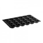 Silikomart SQ006 30 Compartment Mini Cakes Silicone Baking Mold - 3 15/16