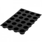 Silikomart SQ006 30 Compartment Mini Cakes Silicone Baking Mold - 3 15/16