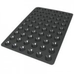 Silikomart SQ006 30 Compartment Mini Cakes Silicone Baking Mold - 3 15/16