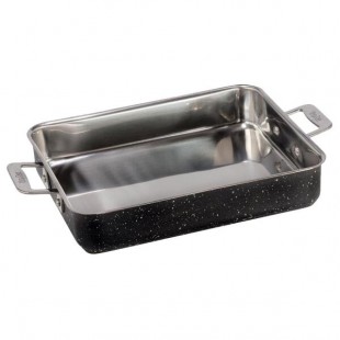 Bon Chef 60013CLDGALAXY Cucina 3 Qt. Galaxy Stainless Steel Roasting Pan - 11 5/8 Bon Chef 60013CLDGALAXY Cucina 3 Qt. Galaxy Stainless Steel Roasting Pan - 11 5/8