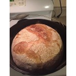 Lodge L12DO3 9 Qt. Pre-Seasoned Cast Iron Dutch Oven with Spiral Bail Handle