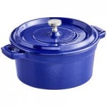 Valor 16 oz. Pre-Seasoned Mini Cast Iron Pot with Cover - 12/Case Valor 16 oz. Pre-Seasoned Mini Cast Iron Pot with Cover - 12/Case
