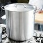 Vollrath 3513 Optio 53 Qt. Stainless Steel Stock Pot with Cover Vollrath 3513 Optio 53 Qt. Stainless Steel Stock Pot with Cover