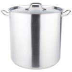 Vollrath 3513 Optio 53 Qt. Stainless Steel Stock Pot with Cover Vollrath 3513 Optio 53 Qt. Stainless Steel Stock Pot with Cover