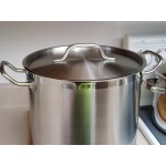 Vollrath 3513 Optio 53 Qt. Stainless Steel Stock Pot with Cover Vollrath 3513 Optio 53 Qt. Stainless Steel Stock Pot with Cover
