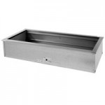 Delfield N8068N Narrow Three Pan Drop-In Ice-Cooled Food Well Delfield N8068N Narrow Three Pan Drop-In Ice-Cooled Food Well