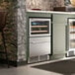 AvaValley DSR-20-DZ Dual Temperature Beverage Cooler with Top Shelves and Bottom Drawer AvaValley DSR-20-DZ Dual Temperature Beverage Cooler with Top Shelves and Bottom Drawer