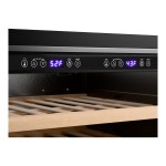 AvaValley DSR-20-DZ Dual Temperature Beverage Cooler with Top Shelves and Bottom Drawer AvaValley DSR-20-DZ Dual Temperature Beverage Cooler with Top Shelves and Bottom Drawer