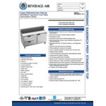 Beverage-Air SPED60HC-16-2-CL Elite Series 60 Beverage-Air SPED60HC-16-2-CL Elite Series 60