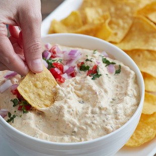 Knorr 1.06 lb. Chili Con Queso Dip Mix - 6/Case