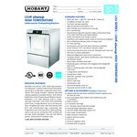 Scratch and Dent Hobart LXNR-5 Advansys High Temperature Undercounter Dishwasher with Energy Recovery - 208-240V, 3 Phase Scratch and Dent Hobart LXNR-5 Advansys High Temperature Undercounter Dishwasher with Energy Recovery - 208-240V, 3 Phase