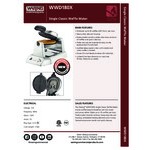 Waring WWD180X Single Classic Waffle Maker