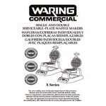 Waring WWD180X Single Classic Waffle Maker