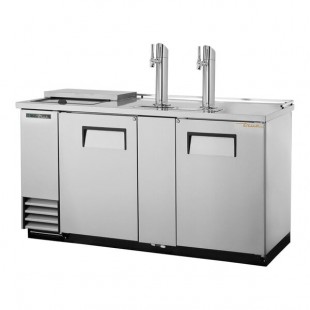 True TDD-3CT-S-HC 2 Single Tap Club Top Kegerator Beer Dispenser - Stainless Steel, (3) 1/2 Keg Capacity True TDD-3CT-S-HC 2 Single Tap Club Top Kegerator Beer Dispenser - Stainless Steel, (3) 1/2 Keg Capacity