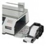CAS CL5500R-30NE CL-5500 Series 30 lb. Digital Price Computing Scale with Label Printer, Ethernet Capability, and Pole - Legal for Trade