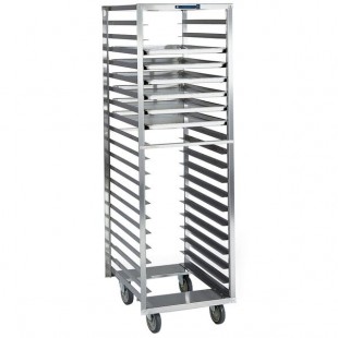 Lakeside 173 20 Pan End Load Stainless Steel Bun / Sheet Pan Rack - Assembled