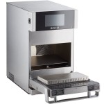 TurboChef Eco ST Stainless Steel Electric Countertop Rapid Cook Ventless Oven with One Touch Controls - 208/240V, 1 Phase