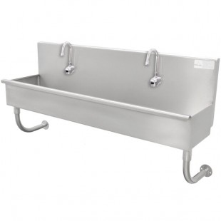 Advance Tabco 19-18-23EF 16-Gauge Multi-Station Hand Sink with 8