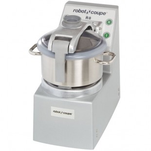 Robot Coupe R8U 2-Speed 8.5 Qt. / 8 Liter Stainless Steel Batch Bowl Food Processor with 3.5 Qt. Mini Bowl - 240V, 3 Phase, 3 hp Robot Coupe R8U 2-Speed 8.5 Qt. / 8 Liter Stainless Steel Batch Bowl Food Processor with 3.5 Qt. Mini Bowl - 240V, 3 Phase, 3 hp
