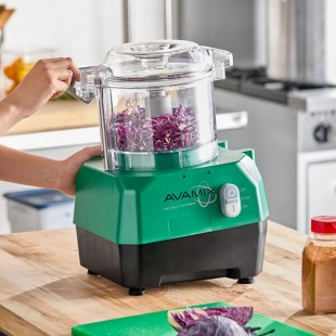 AvaMix Revolution Max BFP15CL 3 Qt. Clear Plastic Batch Bowl Food Processor - 1 1/2 hp AvaMix Revolution Max BFP15CL 3 Qt. Clear Plastic Batch Bowl Food Processor - 1 1/2 hp
