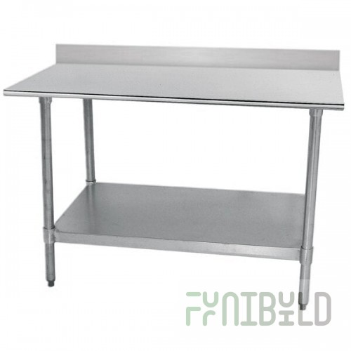 Advance Tabco TTK-306-X 18 Gauge Stainless Steel Work Table with 5