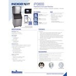 Manitowoc IRP0800A-261 Indigo NXT iP0800 30 Manitowoc IRP0800A-261 Indigo NXT iP0800 30