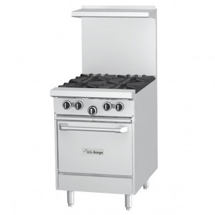 U.S. Range U24-2G12L LP U Series Liquid Propane 2 Burner 24