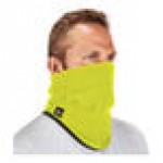 Ergodyne N-Ferno 6960 Hi-Vis Lime Fleece Neck Gaiter 16961