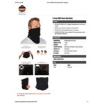Ergodyne N-Ferno 6960 Hi-Vis Lime Fleece Neck Gaiter 16961