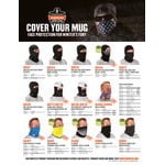 Ergodyne N-Ferno 6960 Hi-Vis Lime Fleece Neck Gaiter 16961