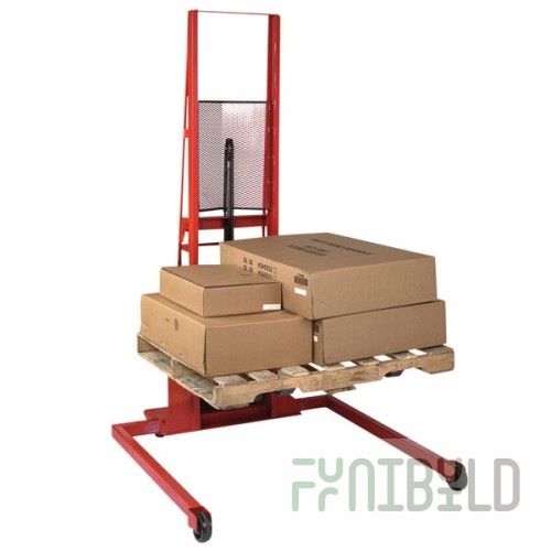 Wesco Industrial Products 1,000 lb. Wide Straddle Fork Stacker with 30