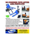 Vestil Battery-Powered Tote Lifter with 45