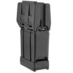 Cambro 2.5 Gallon Black Portable Handwash Station with Soap and Multi Fold Paper Towel Dispenser and Riser