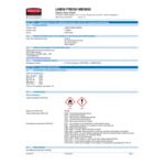 Rubbermaid® FG4012551 Microburst 3000 Linen Fresh Metered Aerosol Air Freshener System Refill