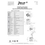 Zoeller 98-0001 M98 Automatic Effluent Pump - 115V Zoeller 98-0001 M98 Automatic Effluent Pump - 115V