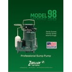 Zoeller 98-0001 M98 Automatic Effluent Pump - 115V Zoeller 98-0001 M98 Automatic Effluent Pump - 115V
