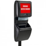 Commercial Zone 758701 40 Gallon Islander Series Waste 'N Wipe Black Rectangular Trash Can with 2 Paper Towel Dispensers, 2 Squeegees, and 2 Windshield Wash Stations Commercial Zone 758701 40 Gallon Islander Series Waste 'N Wipe Black Rectangular Trash Can with 2 Paper Towel Dispensers, 2 Squeegees, and 2 Windshield Wash Stations