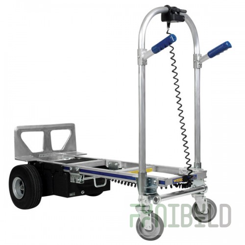Wesco Industrial Products CobraPro Jr. 600 / 1,200 lb. Battery-Powered Convertible Hand Truck with 10