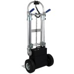 Wesco Industrial Products CobraPro Jr. 600 / 1,200 lb. Battery-Powered Convertible Hand Truck with 10