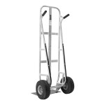 Valley Craft 600 lb. Flat Back Aluminum Beverage Hand Truck with Brakes F84009A0 Valley Craft 600 lb. Flat Back Aluminum Beverage Hand Truck with Brakes F84009A0