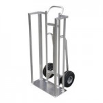 Valley Craft 600 lb. Flat Back Aluminum Beverage Hand Truck with Brakes F84009A0 Valley Craft 600 lb. Flat Back Aluminum Beverage Hand Truck with Brakes F84009A0