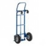 Lavex 500 lb. Blue 2-in-1 Convertible Hand Truck With 10
