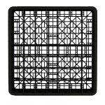 Vollrath TR9EEEEE Traex® Full-Size Black 49-Compartment 11