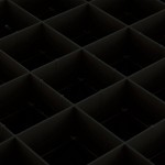 Vollrath TR9EEEEE Traex® Full-Size Black 49-Compartment 11