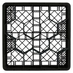 Vollrath TR18JJJ Traex® Rack Max Full-Size Black 12-Compartment 7 7/8