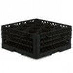 Vollrath TR18JJJ Traex® Rack Max Full-Size Black 12-Compartment 7 7/8