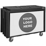 IRP Customizable Signature Series Mini Rack with Casters, Slanted Racks, and Graphics 6751044