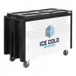 IRP Customizable Signature Series Mini Rack with Casters, Slanted Racks, and Graphics 6751044